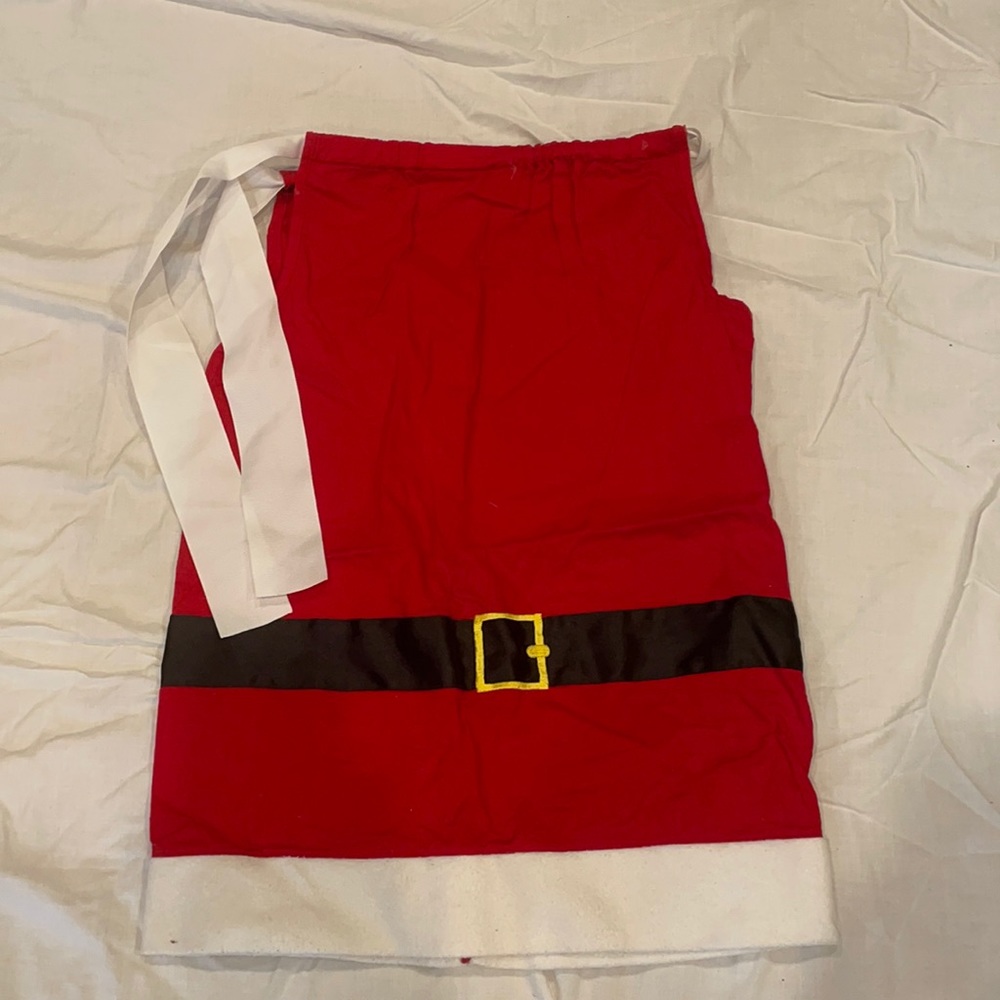 Santa Christmas pillowcase dress.  24 inches